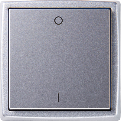 Funkschalter 2-Kanal Licht Mini aluminium