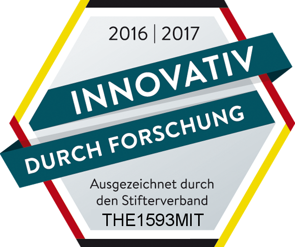 Innovativ durch Forschung 2016/2017 Logo